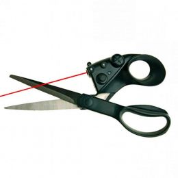 Ножницы с лазерным указателем Laser Scissors | Ручной инструмент
