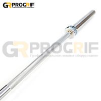 Гриф для пауэрлифтинга 680 кг, (D-50 mm) L 2200 mm, гладкая втулка: