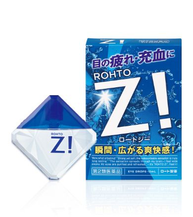 Rohto Z! — суперосвежающие и увлажняющие глазные капли (для компьютера)