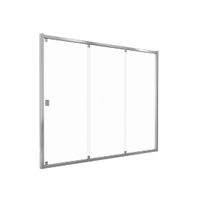 Шторка на ванну BAS SCREEN WTW-130-G-CH