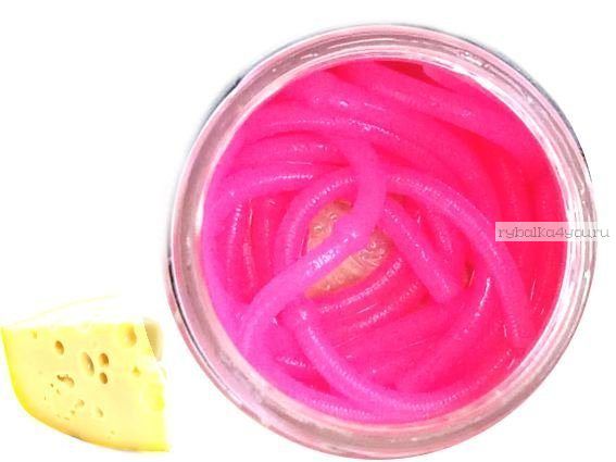 Мягкие приманки Neon 68 Лапша Доширак аромат: сыр / цвет:  розовый