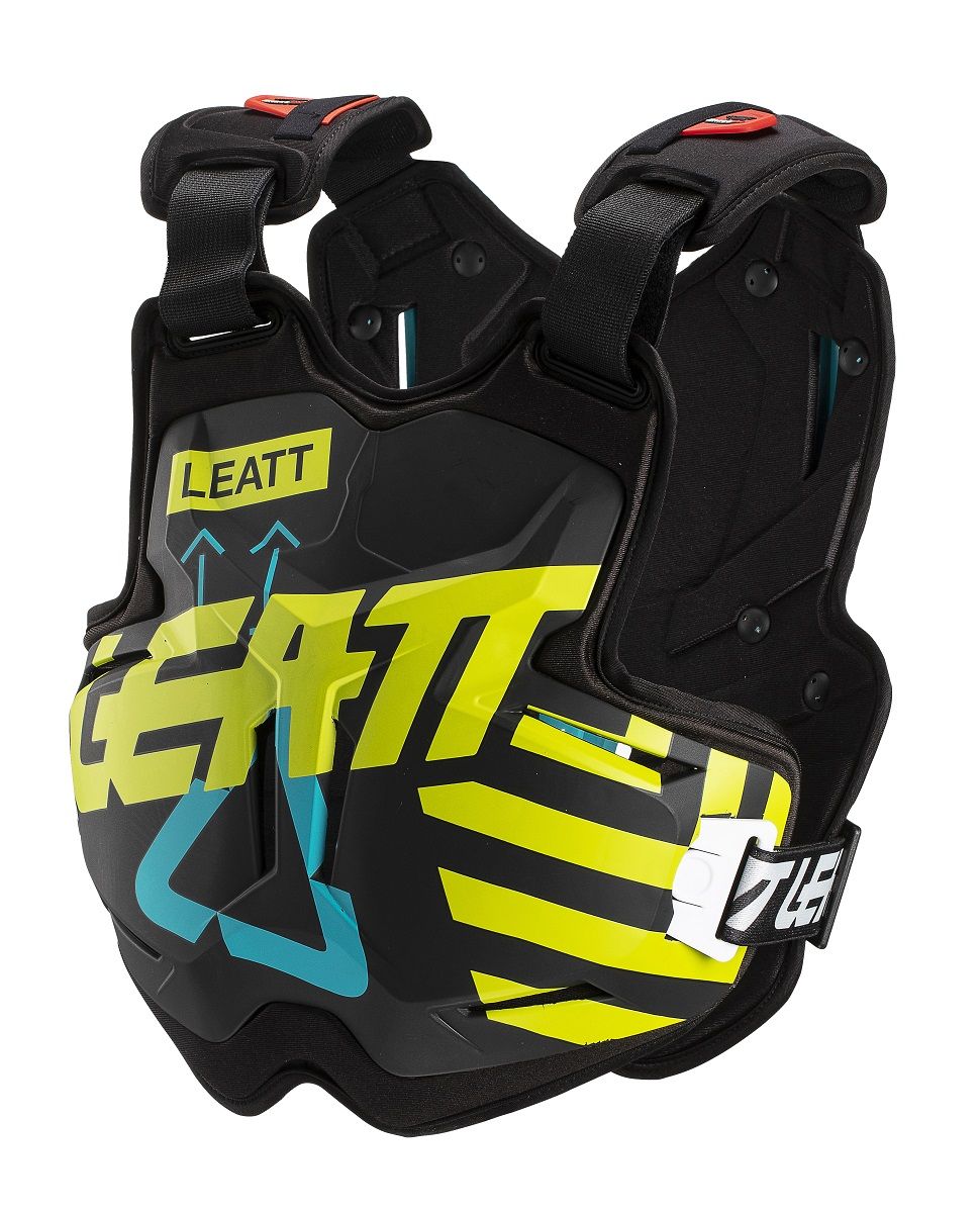 Leatt Chest Protector 2.5 ROX Black/Lime защитный жилет, желто-черный