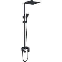 Черная душевая система Gappo G2407-6