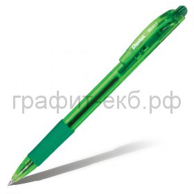 Ручка шариковая Pentel BK417 Wow матовый корпус зеленая