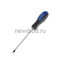 Отвертка крестовая TUNDRA, PH1 х 125 мм, трехкомпонентная рукоятка