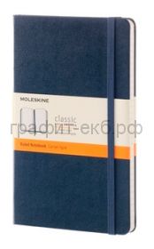 Книжка зап.Moleskine Large Classic линейка синий сапфир QP060B20