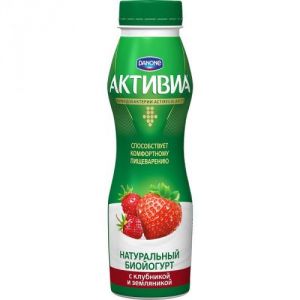 Yogurt Aktivia çiyələk (içməli) 290 ml