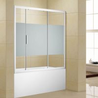 Шторка для ванны Aquanet Practic AE10-B-180H150U-CP, прозрачное стекло
