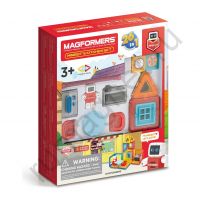 Магнитный конструктор MAGFORMERS 705010 Minibot's Kitchen Set