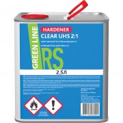 Green Line Hardener Clear UHS 2:1. Отвердитель для лака Clear UHS 2:1, объем 2,5л.