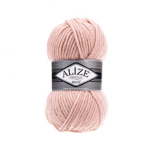 Superlana maxi (Alize) 523 кристально-розовый