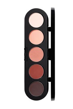 Make-Up Atelier Paris Palette Eyeshadows T19  Палитра теней для век №19 Тона розовое дерево