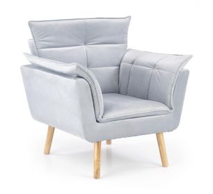 Кресло для отдыха HALMAR REZZO (серый)