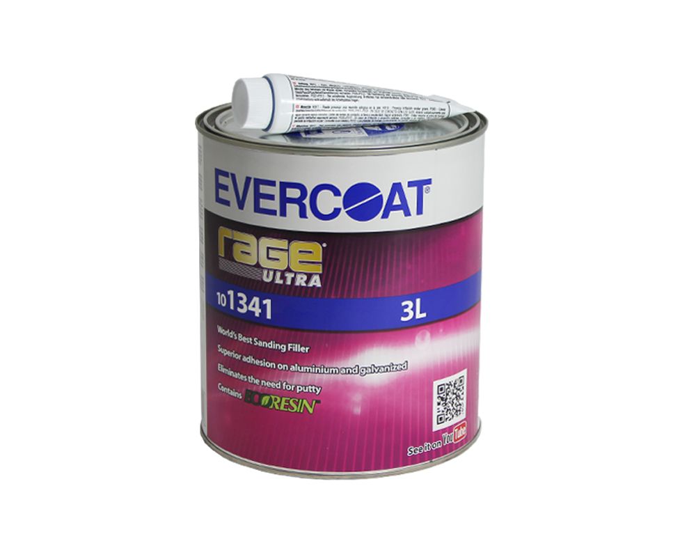 Evercoat Rage Ultra, наполняющая суперлёгкая мелкозернистая шпатлёвка, 3л.