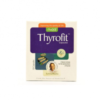 Тирофит Нупал Аюрведа для лечения дисфункции щитовидной железы (2 х 50капсул) | Nupal Ayurveda Thyrofit Capsules Pack of 2