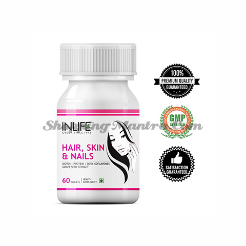 Минерально витаминный комплекс с биотином Инлайф | INLIFE Hair Skin and Nails Supplement with Biotin