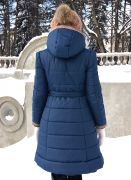 приталенный фасон женского пальто