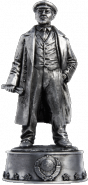 Статуэтка В.И. Ленин (олово) 80мм