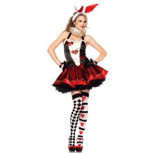 Карнавальный женский костюм мартовский кролик из Зазеркалья