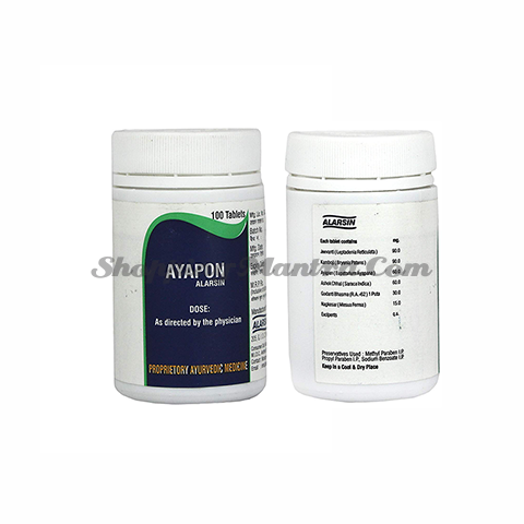 Аяпон Аларсин кровоостанавливающий препарат | Alarsin Ayapon Tablets