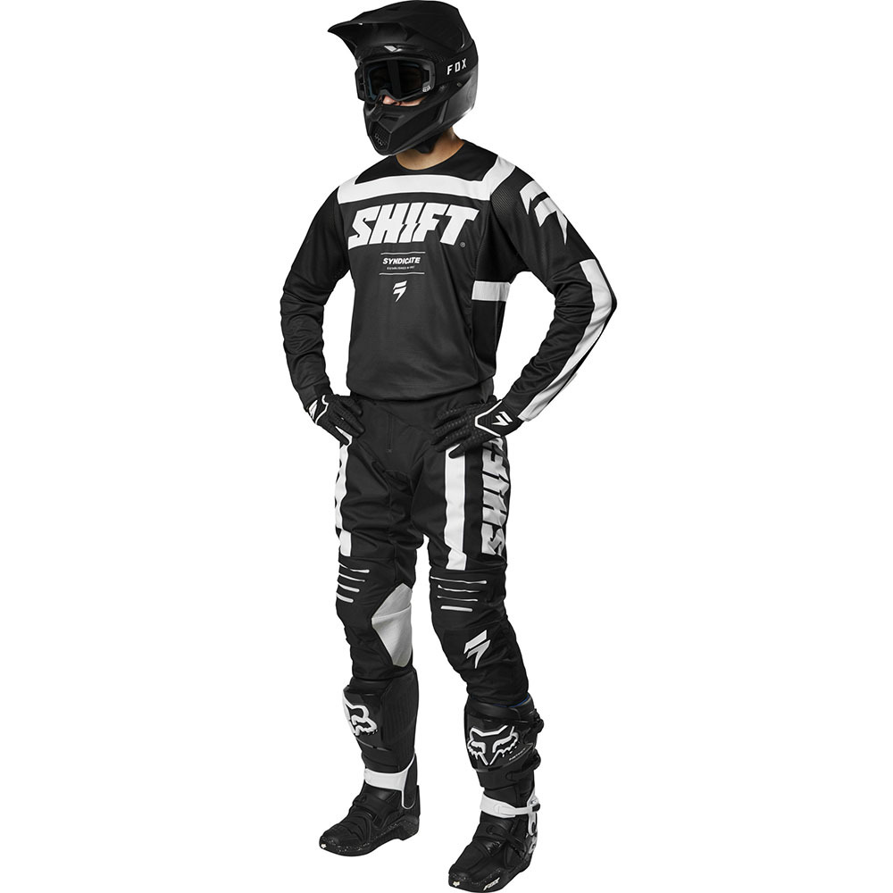 Shift - 2019 3Lack Label Strike Black комплект джерси и штаны, черный