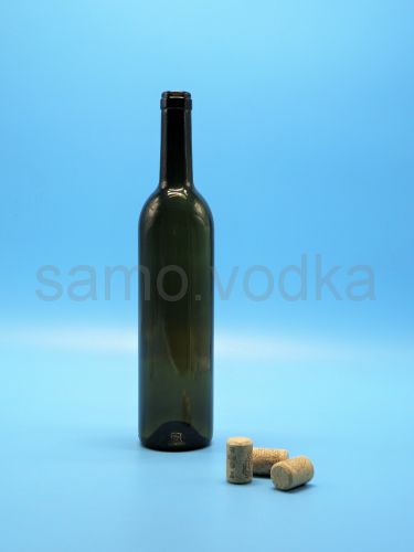 Бутылка винная оливковая 0,7 литра