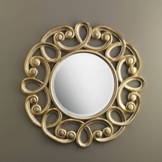 Фото Зеркало в ванную Devon&Devon Gold Norma 100х100