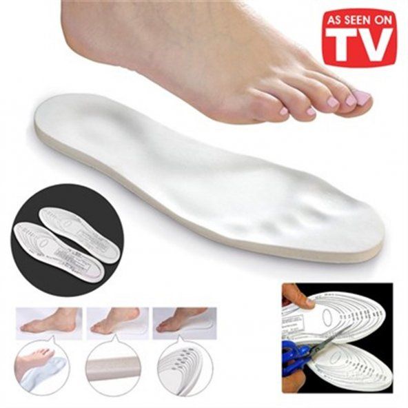 Стельки Для Обуви С Памятью Memory Foam Insoles