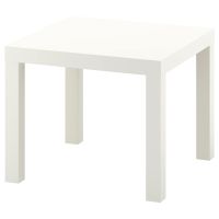 LACK ЛАКК, Придиванный столик, белый, 55x55 см - 704.499.11