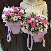 Цветочная сумочка