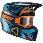 Leatt Kit Moto 7.5 V21.3 Blue комплект шлем внедорожный и очки