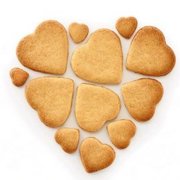 Трафарет-форма для выпечки печенья Сердечки, вид 5
