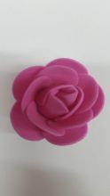 Голова розы силиконовая D-4 см 4 расцветки