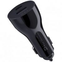 Автомобильный блок питания Xiaomi ZMI Metal Car Charger 45W Dual Port USB/Type-C (AP721)