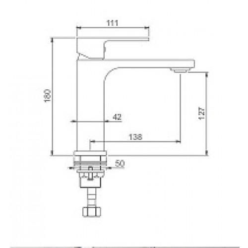 Смеситель для раковины Gappo G1083