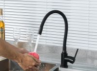 Смеситель для кухни Frud R42052-32 Черный матовый