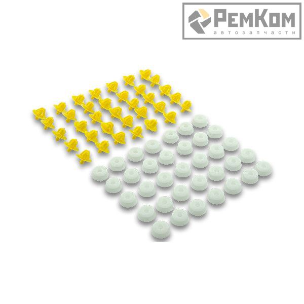 RK14014 * 7701050734 * Пистон крепления молдинга двери для а/м LAR, Renault Logan «Евро» (компл. 35 пар)