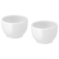IKEA 365+ ИКЕА/365+, Миска/подставка д/яйца, с округлыми стенками белый, 5 см - 003.808.68