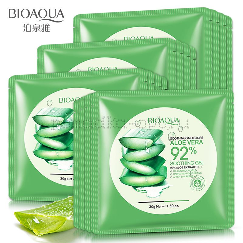 Оригинал Увлажняющая маска aloe vera soothing gel 92% bioaqua