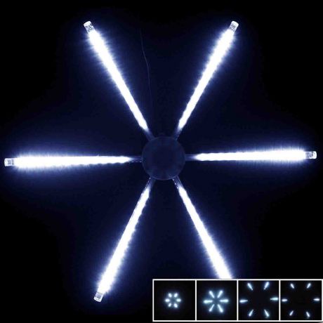 LED-снежинка"Звезда",бегущий огонь (50 см)