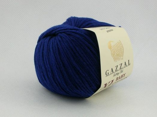 Baby cotton XL (Gazzal) 3438-синий