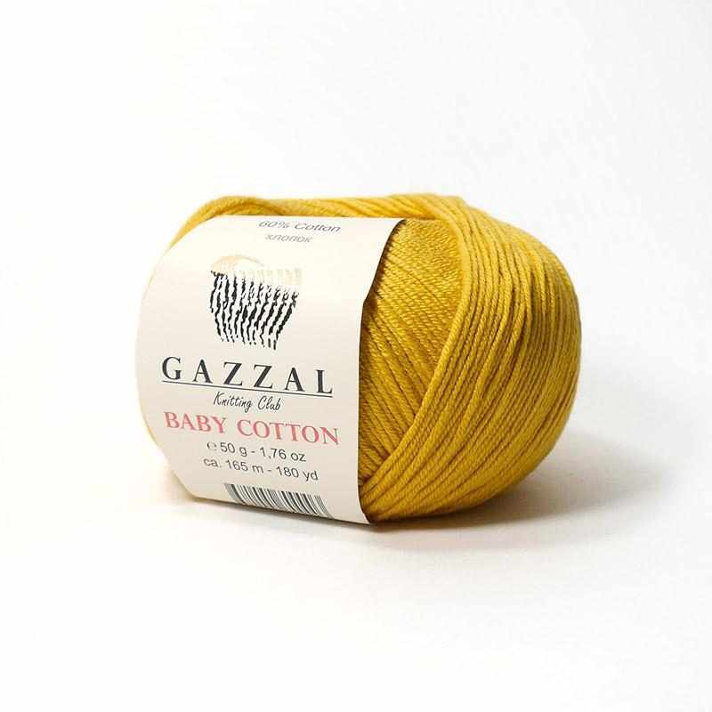 Baby cotton (Gazzal) 3447-горчица
