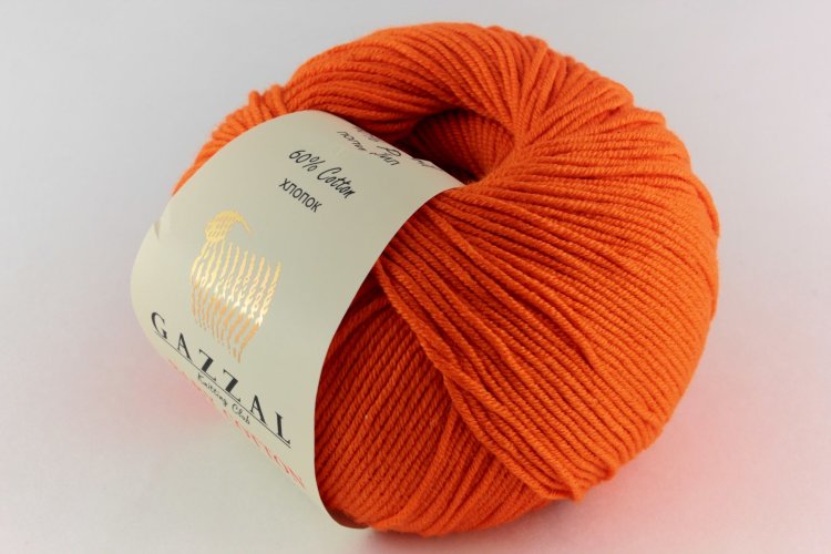 Baby cotton (Gazzal) 3419-оранжевый