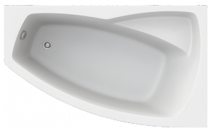Акриловая ванна BAS Камея 160x95 правая