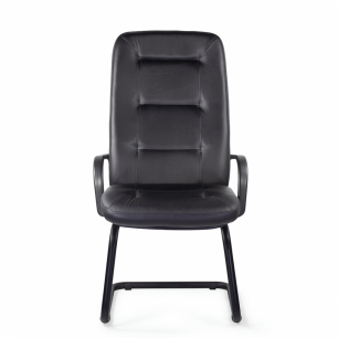 Кресло на полозьях Идра В/п пластик S-0401 (черный)