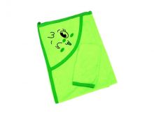 Купальное полотенце с уголком (зеленый 01889-2) Мамин Малыш