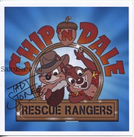 Автограф: Тэд Стоунс. Чип и Дейл спешат на помощь / Chip «n» Dale Rescue Rangers