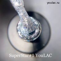 Гель- лак Superstar 001 YouLAC 10 мл