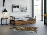 Кровать Арга Лофт с ящиками (90х190)