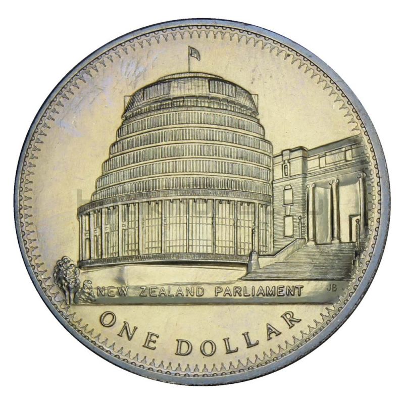 1 доллар 1978 Новая Зеландия 25 лет коронации Елизаветы II